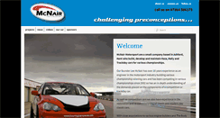 Desktop Screenshot of mcnairmotorsport.co.uk